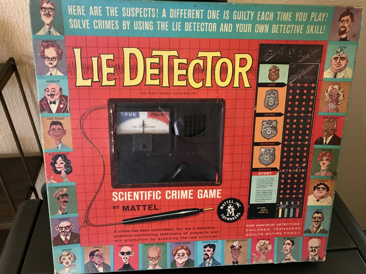 Lie detector game
